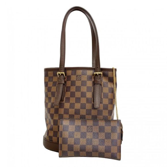 Louis Vuitton Damier Marais Tote Bag N42240 Ebene Womens - Picture 1 of 10